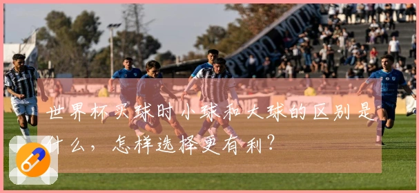 世界杯买球时小球和大球的区别是什么,怎样选择更有利?
