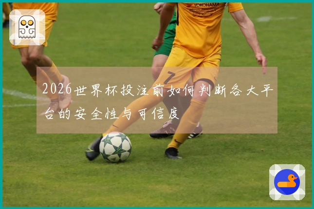 2026世界杯投注前如何判断各大平台的安全性与可信度