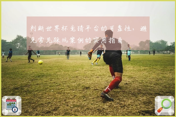 判断世界杯竞猜平台的可靠性，避免常见踩坑案例的实用指南