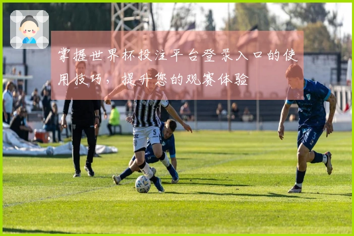 掌握世界杯投注平台登录入口的使用技巧，提升您的观赛体验